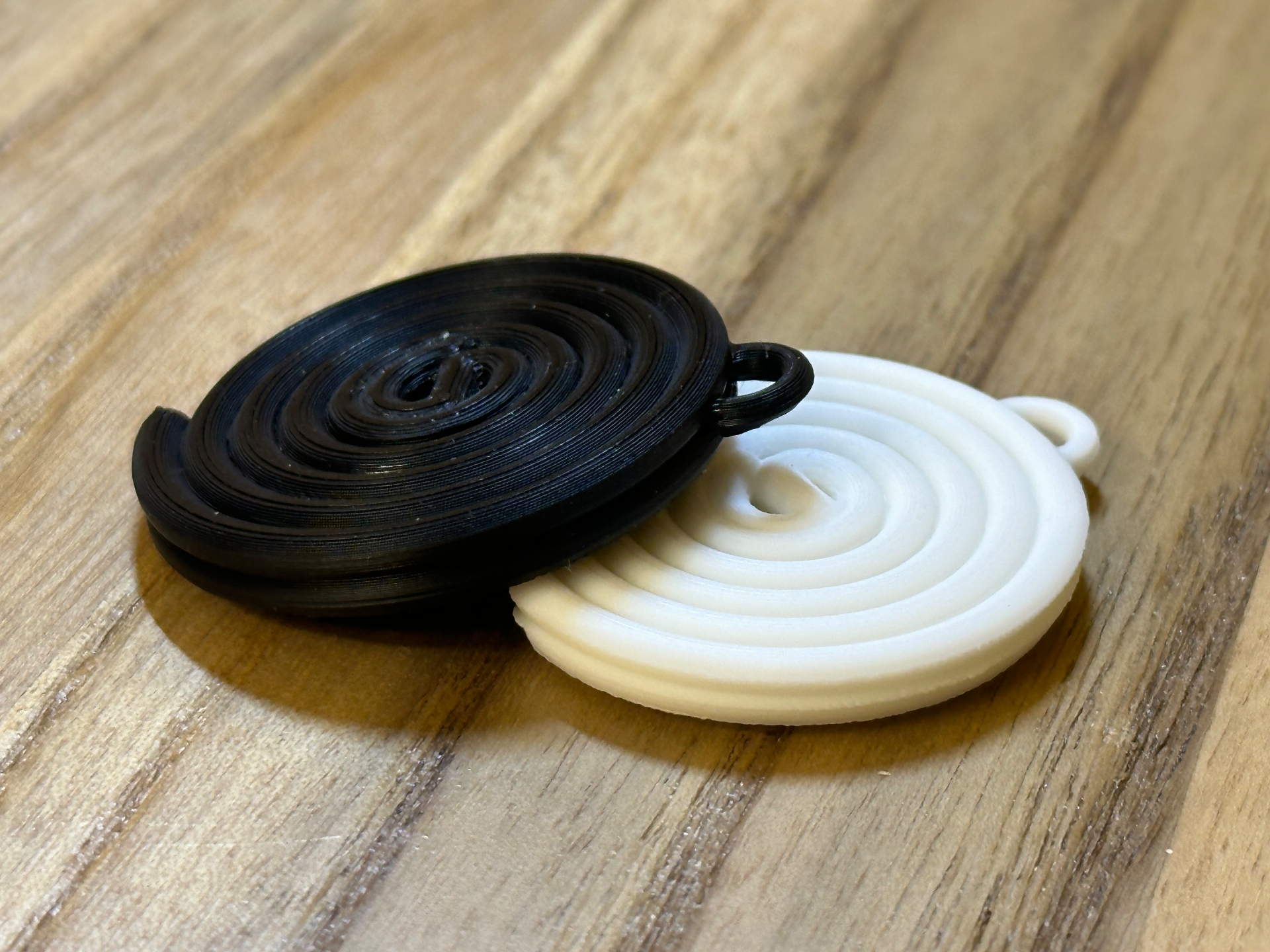 Haribo Lakritzschnecke Schlüssel-Anhänger / Licorice Snail Wheels keychain