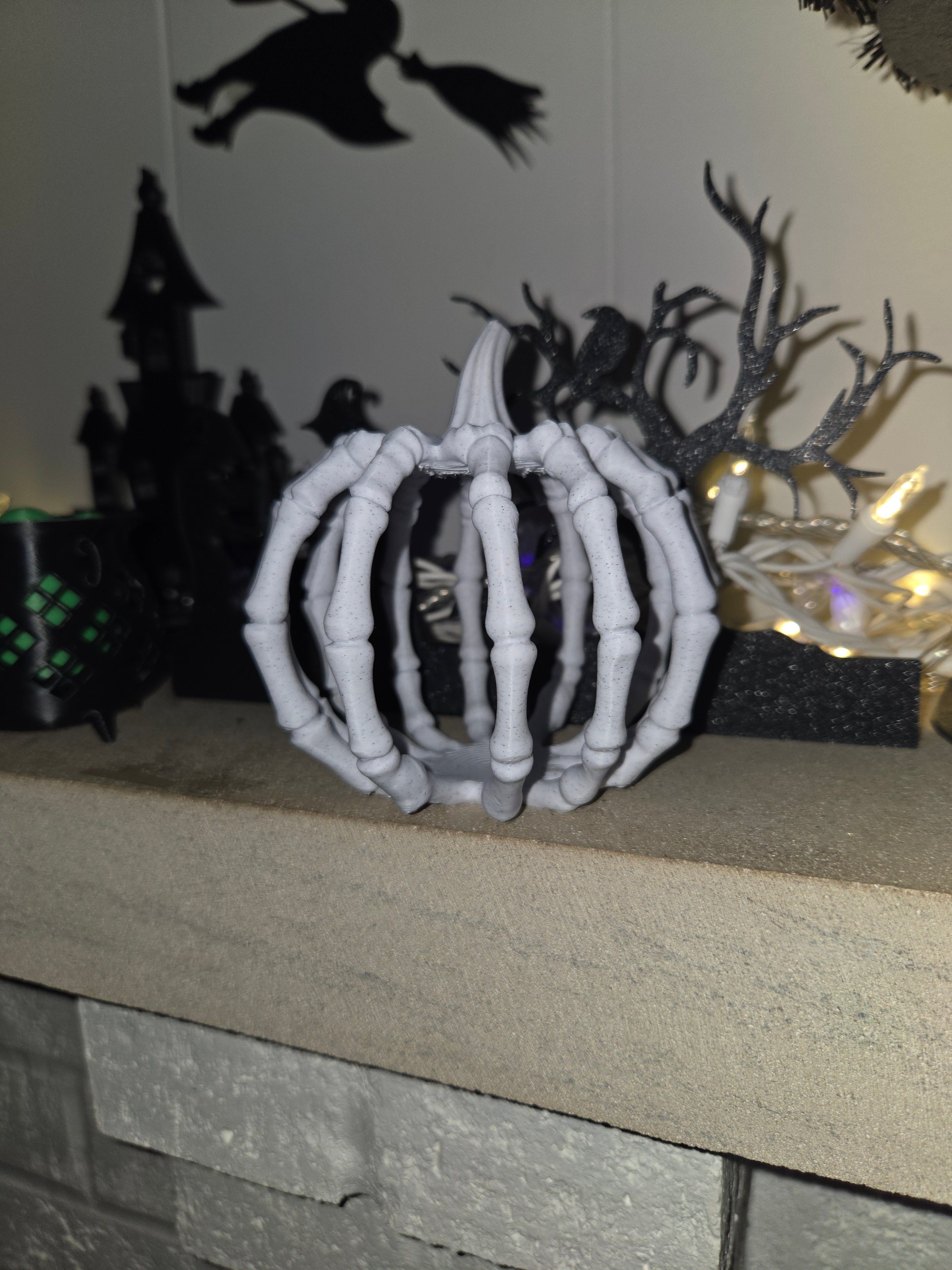 Bone Lattice Pumpkin - Commercial Use