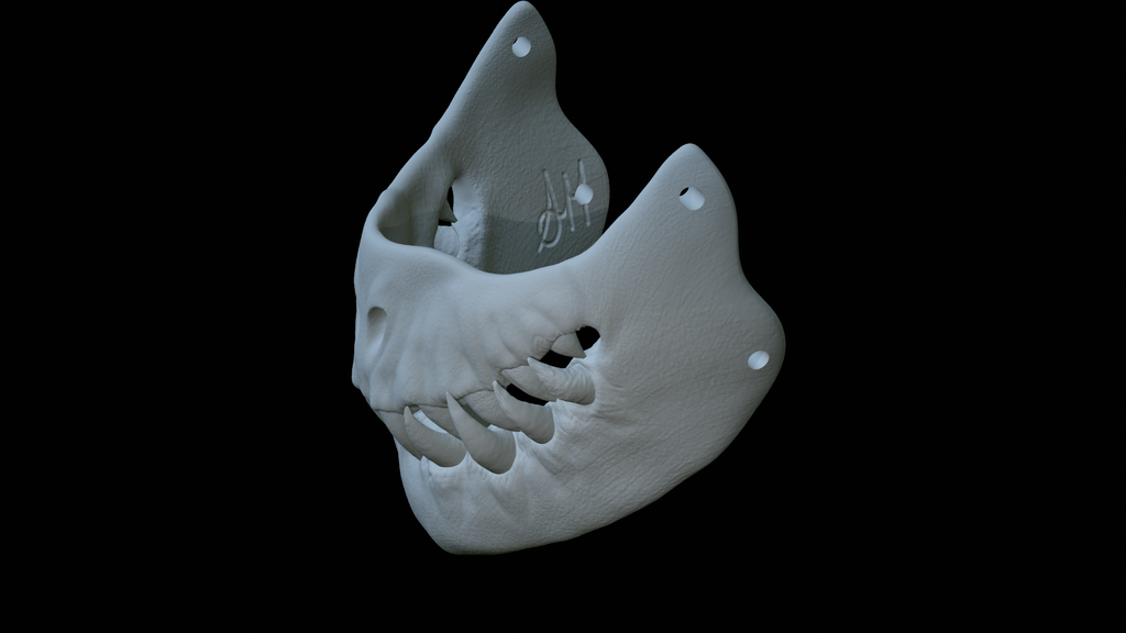 Devil Salamander mask