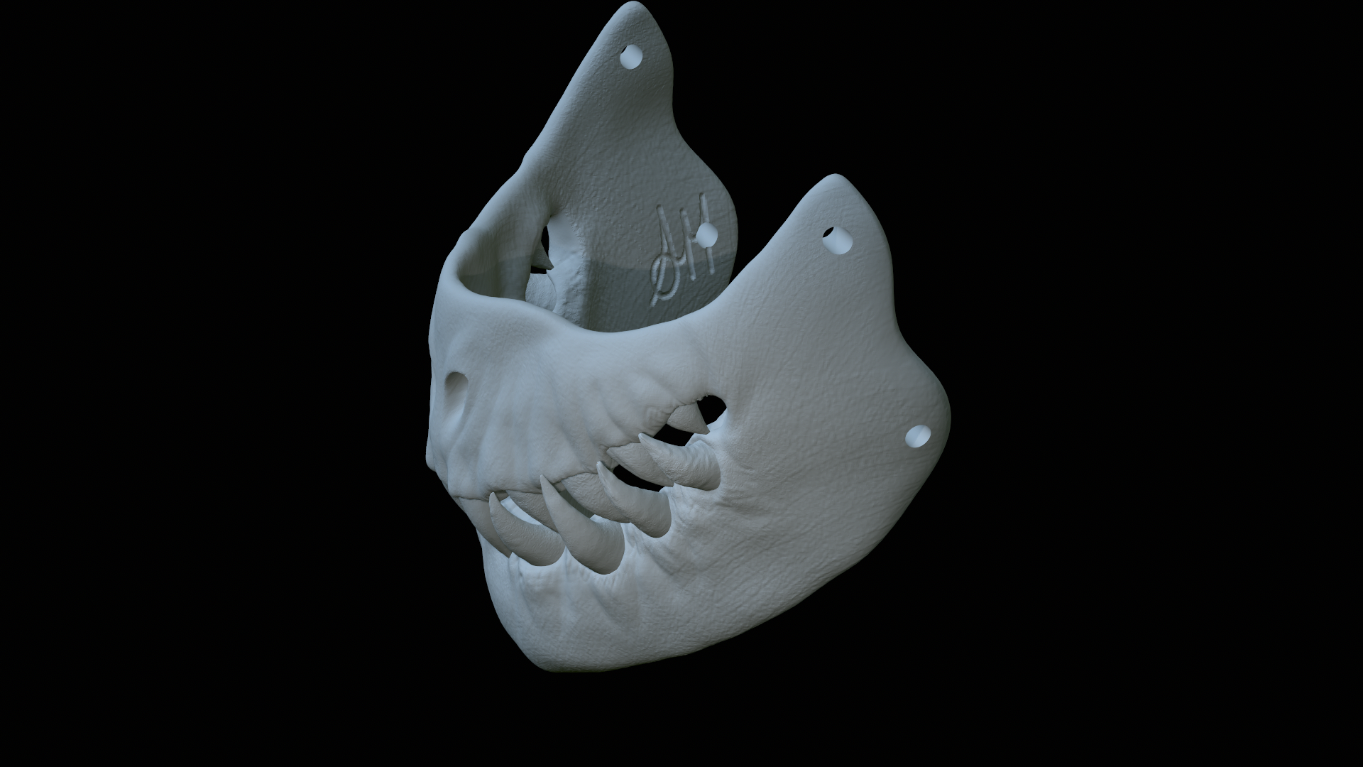 Devil Salamander mask