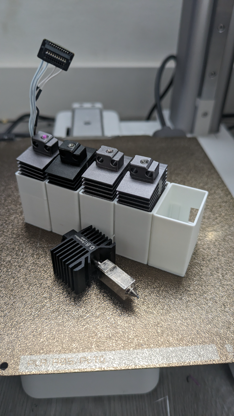 stackeable hotend box | P1P | P1S | X1C|