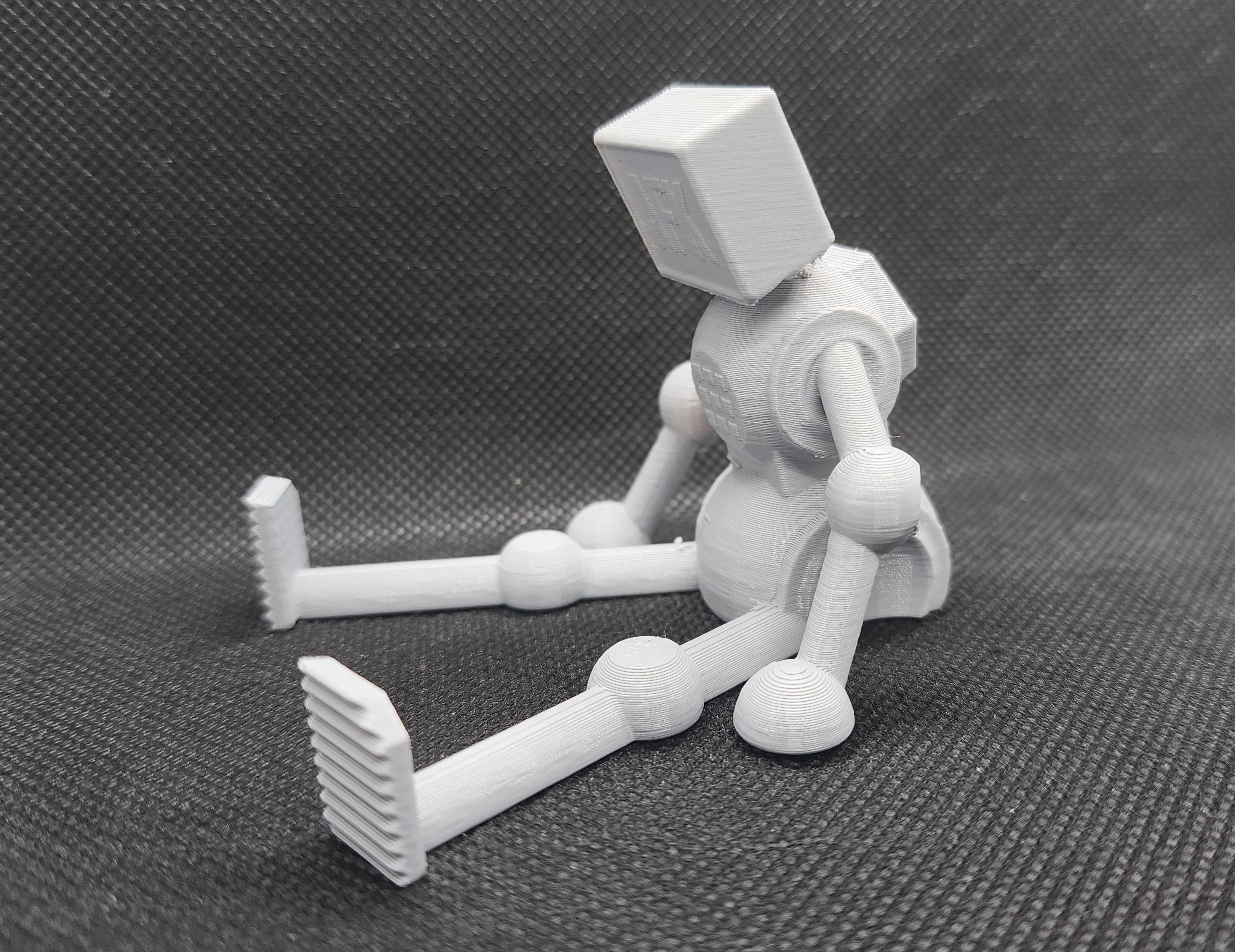 Tired Bot Phone & Tablet Stand
