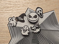 Fidget Spiderweb Twist XL with 6 Halloween pins