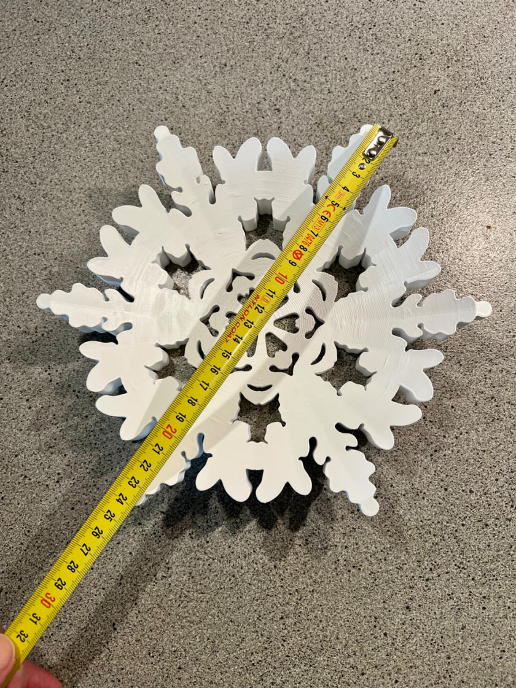 Snowflake bowl