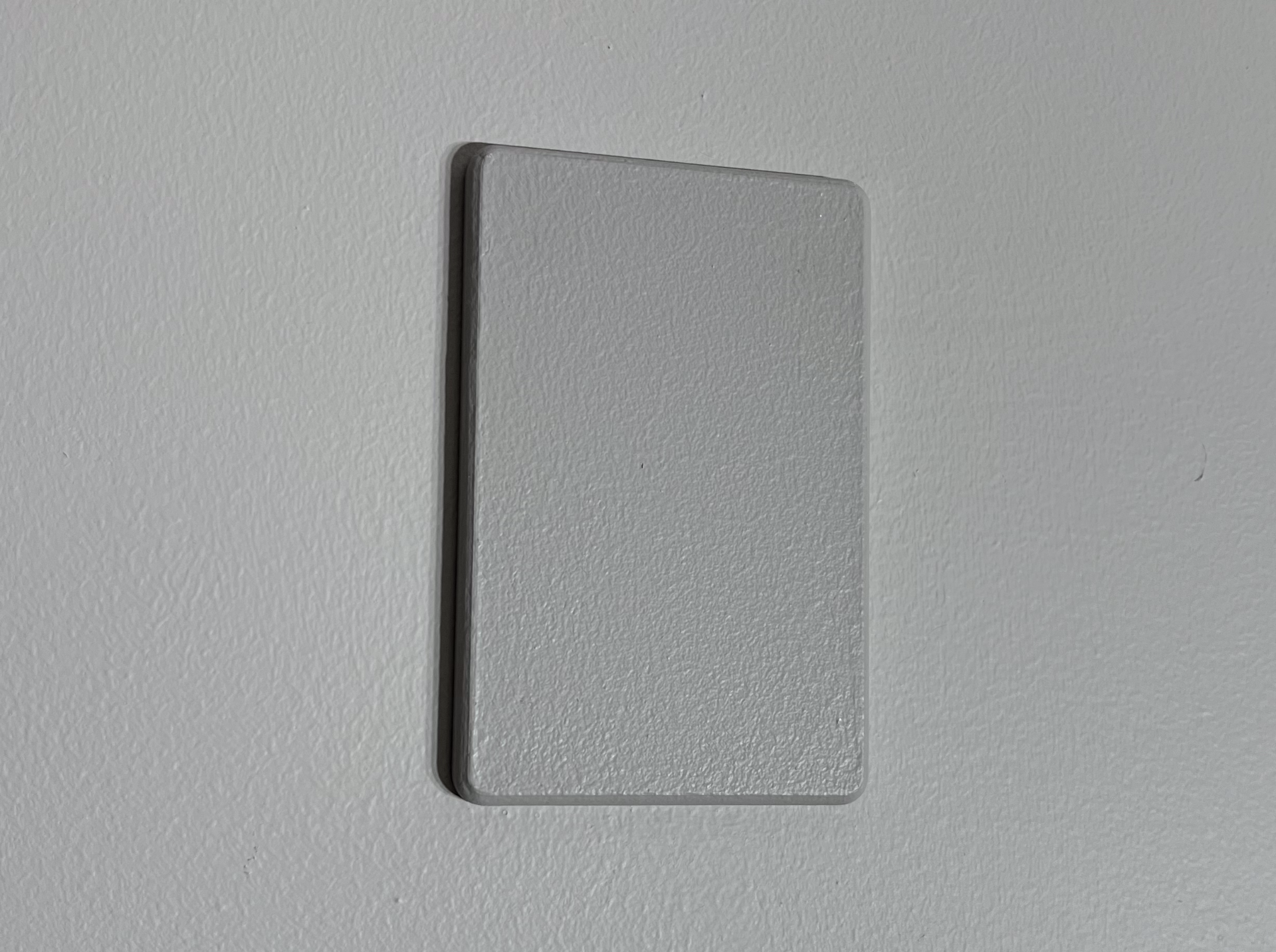 Blank Box Cover Plate 1 gang