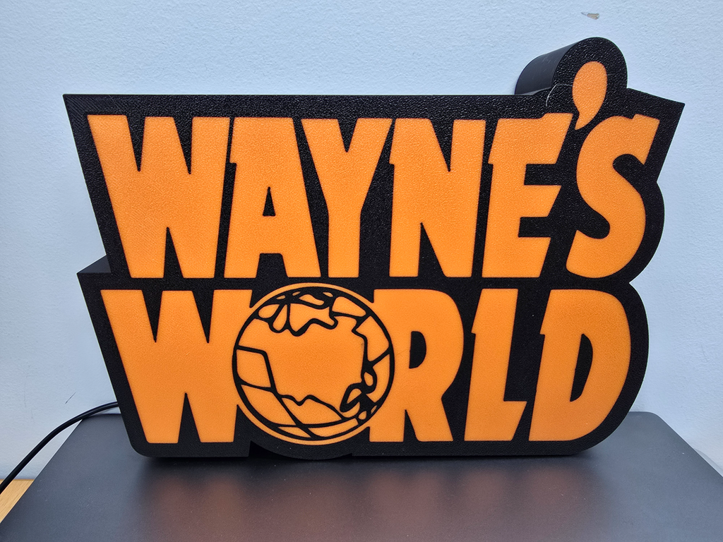 Wayne's World Light Box