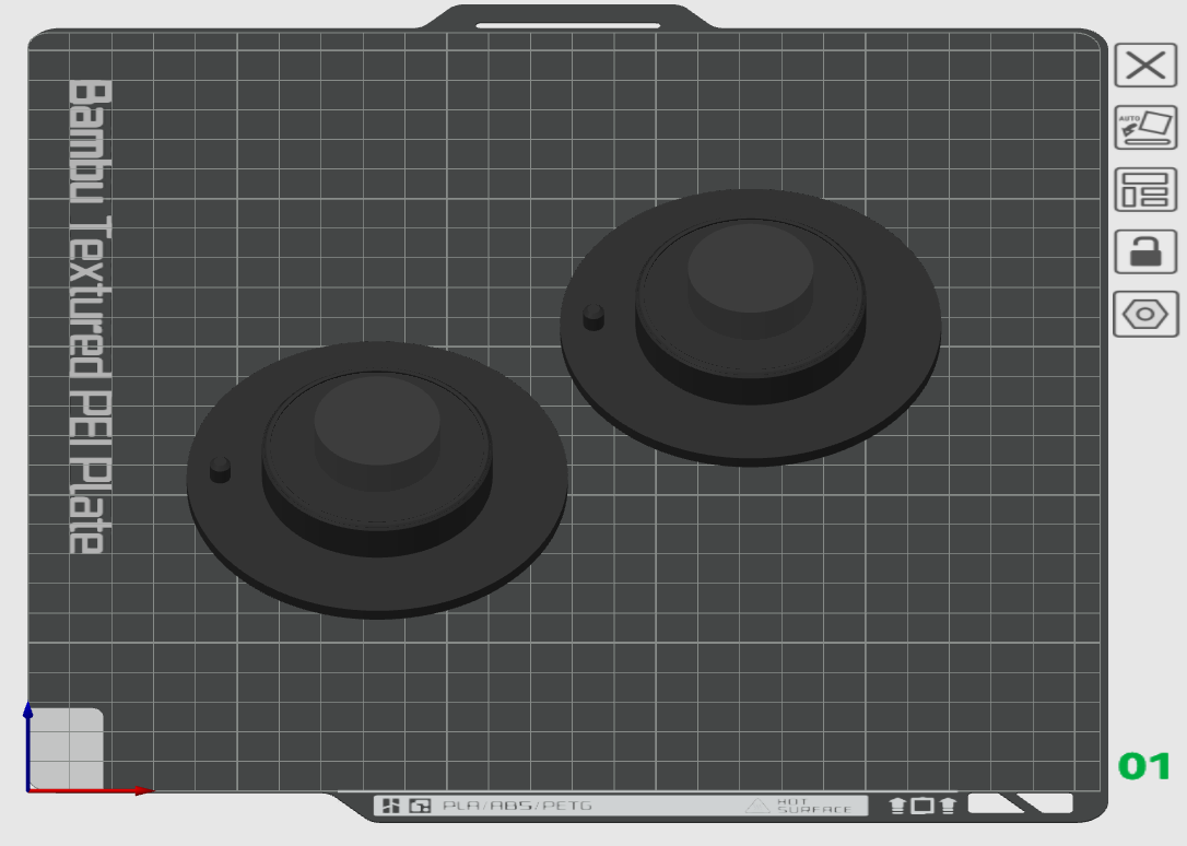 Overture spool adaptor for side spool mount