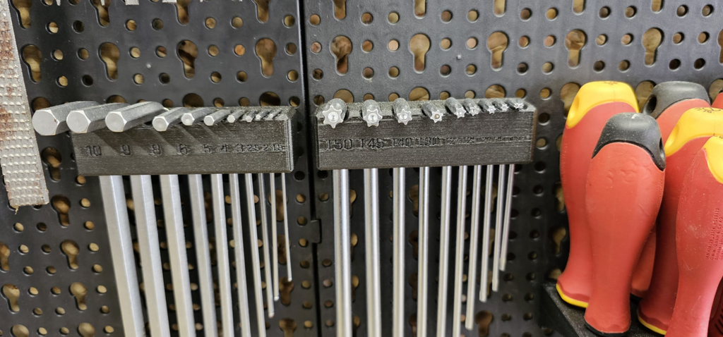 Parkside(Lidl) pegboard attachments