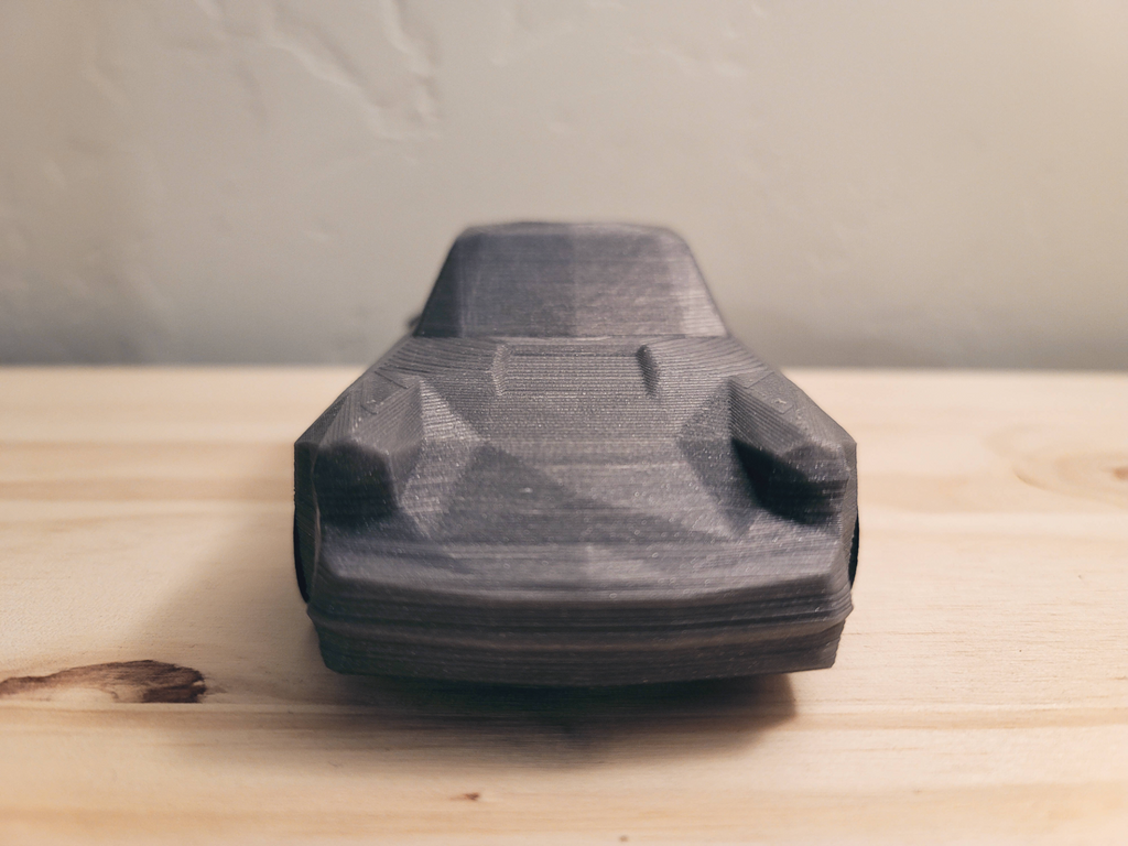 Low Poly Porsche 911 Turbo - Remastered