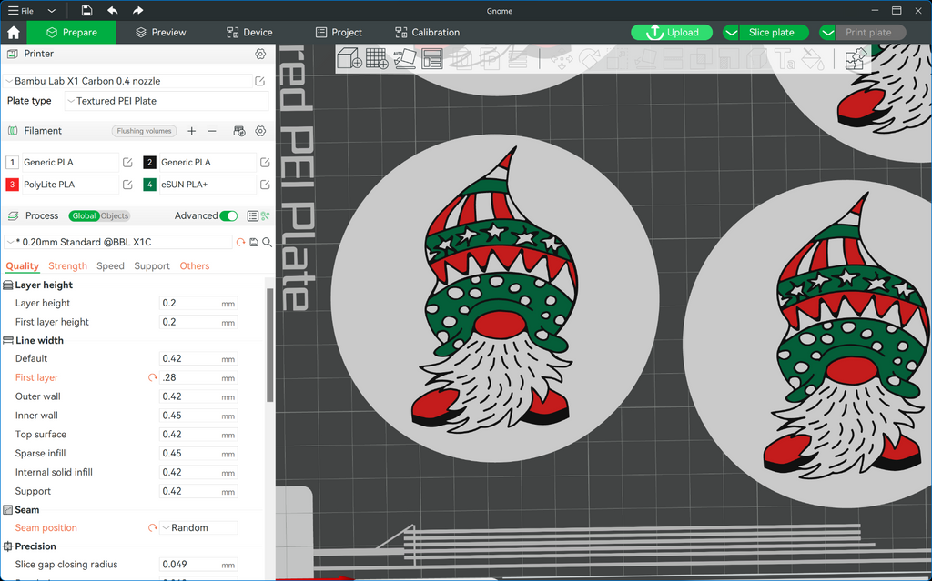 Gnome, Tea Light Scene
