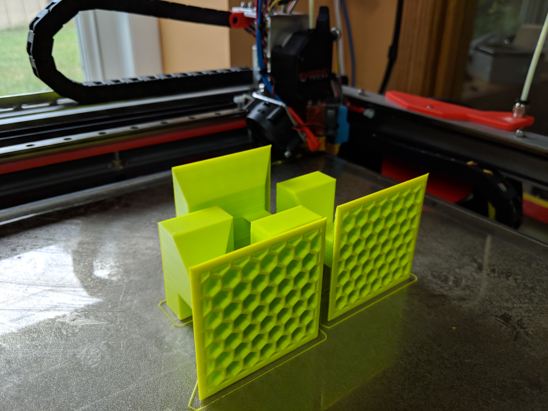 3 Piece Slideways Puzzle (With Honeycomb Inserts)
