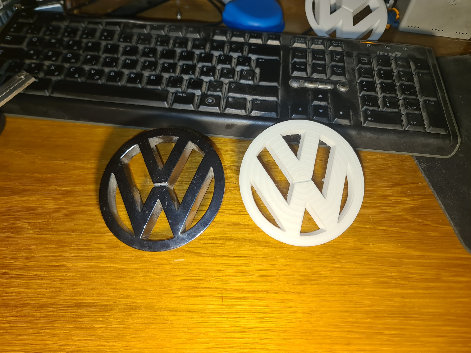 Volkswagen T3 Back Emblem