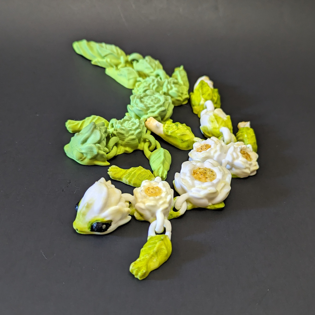 Articulated Lotus Dragon