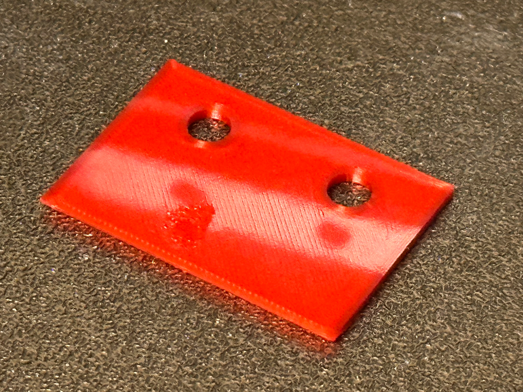 Plastic-Blade Scraper for the Print Bed - Schaber mit Kunststoffklinge für das Druckbett