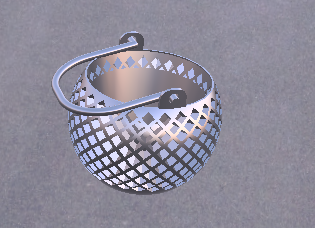 Plant pot with handle