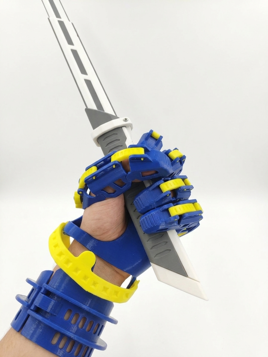 Cybernetic Exoskeleton Power Armor Glove
