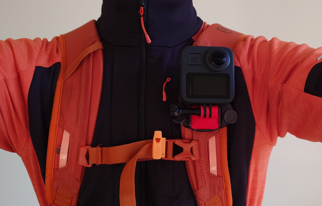 Gopro support for peak design