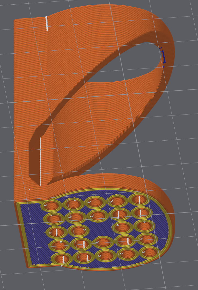 Electric Toothbrush Holder (with drain geometry)