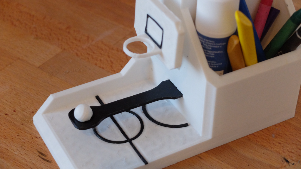 Basketball Office Organizer Toy