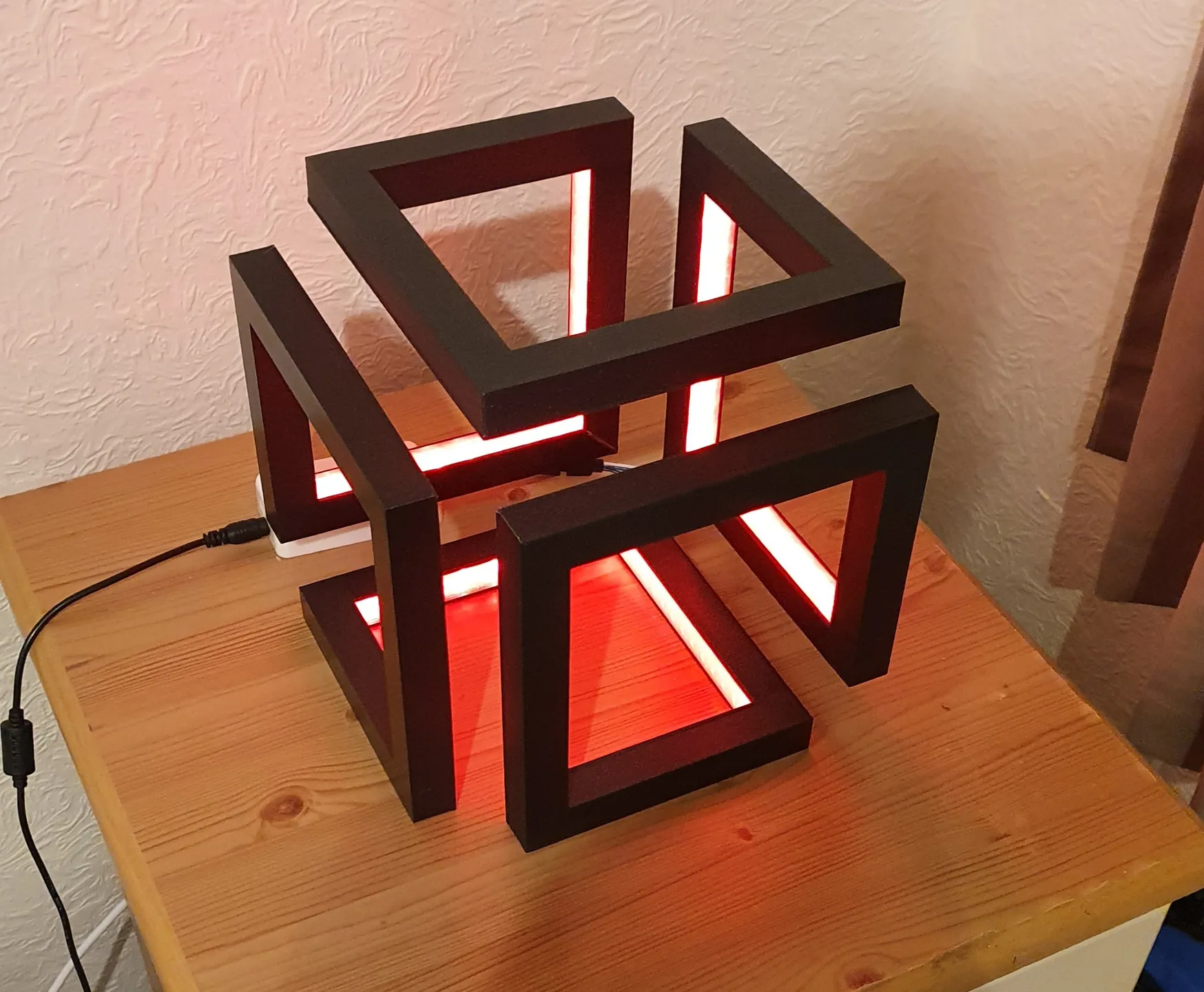 Infinity cube light