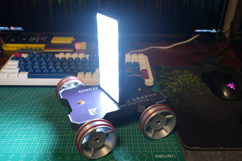 Desktop photography multifunctional mirror car
