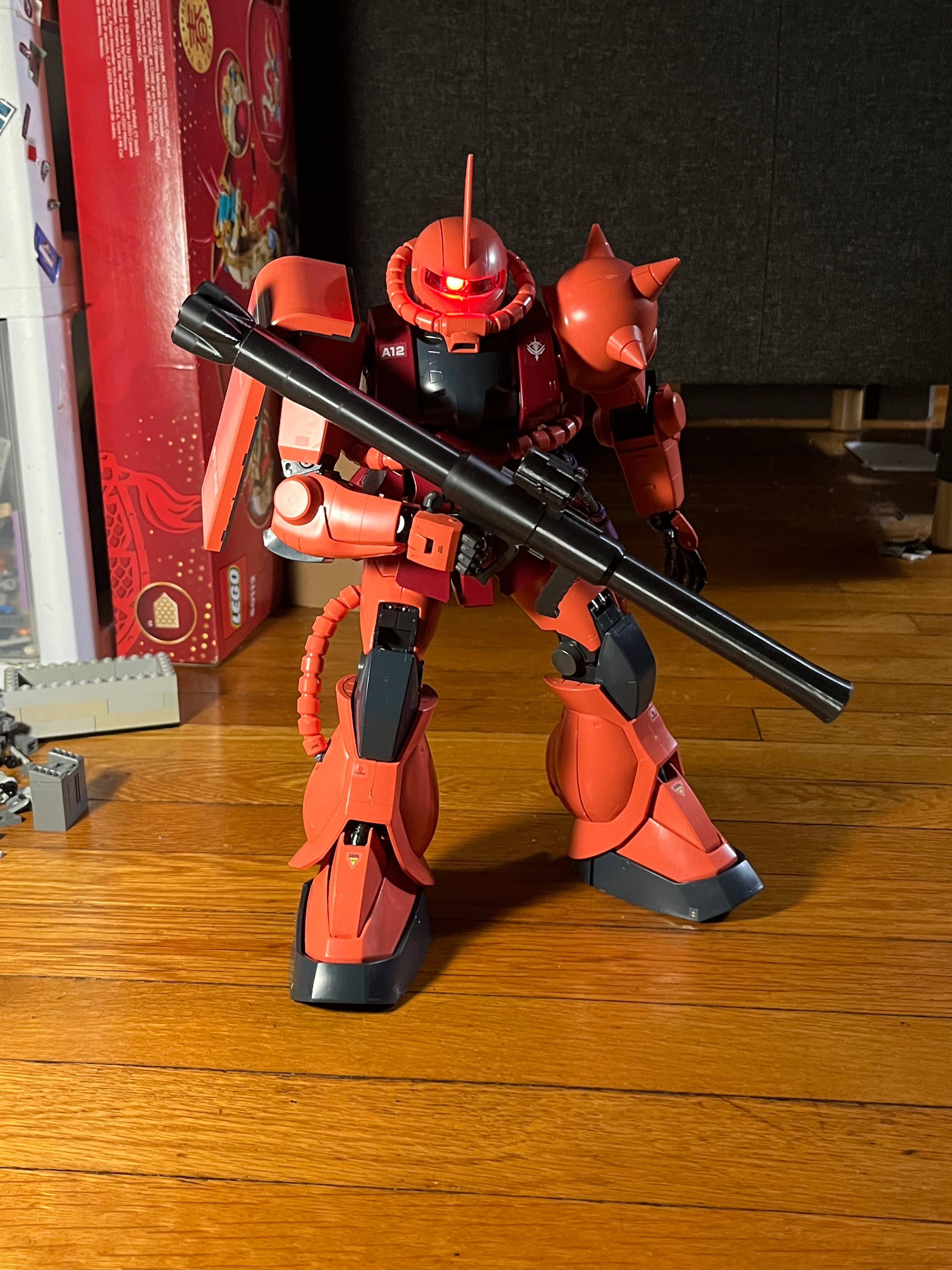 PG scale Zaku bazooka