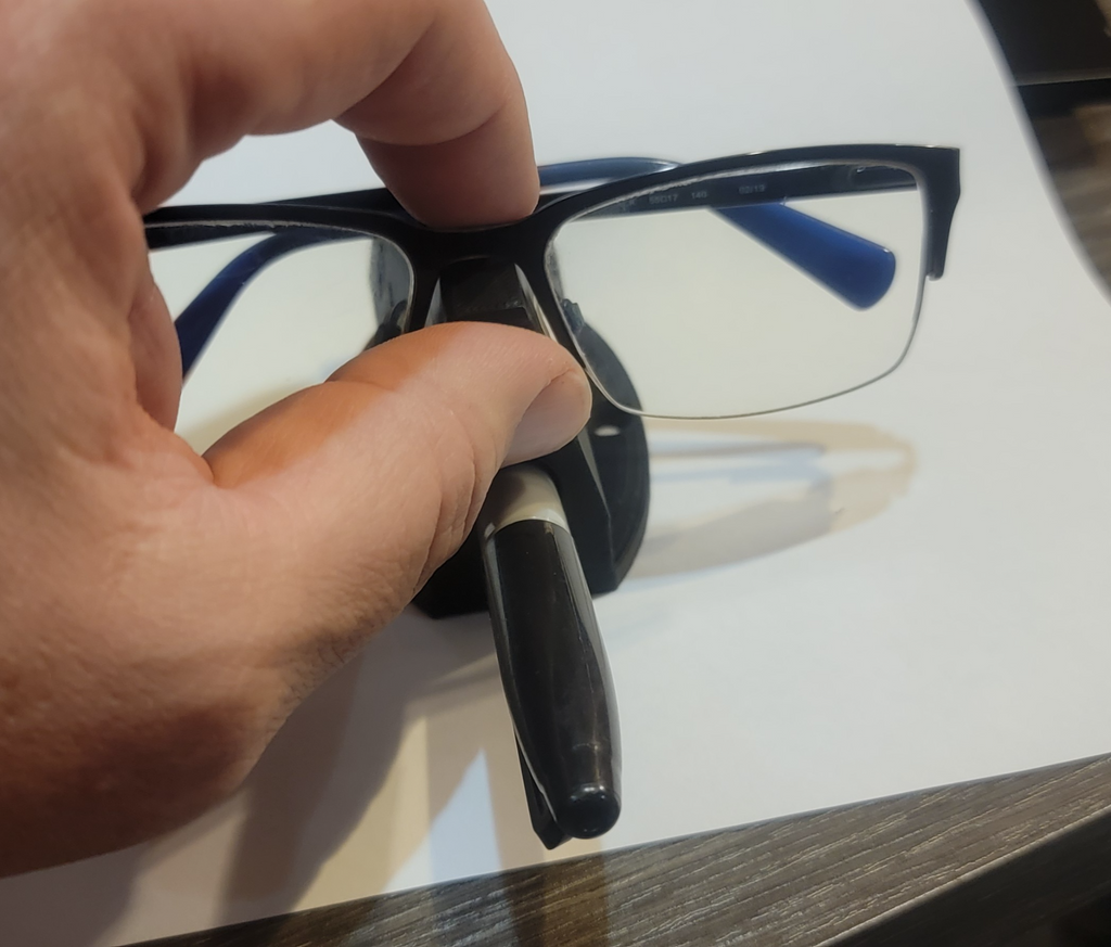 Desktop Glasses Stand and Pen Holder