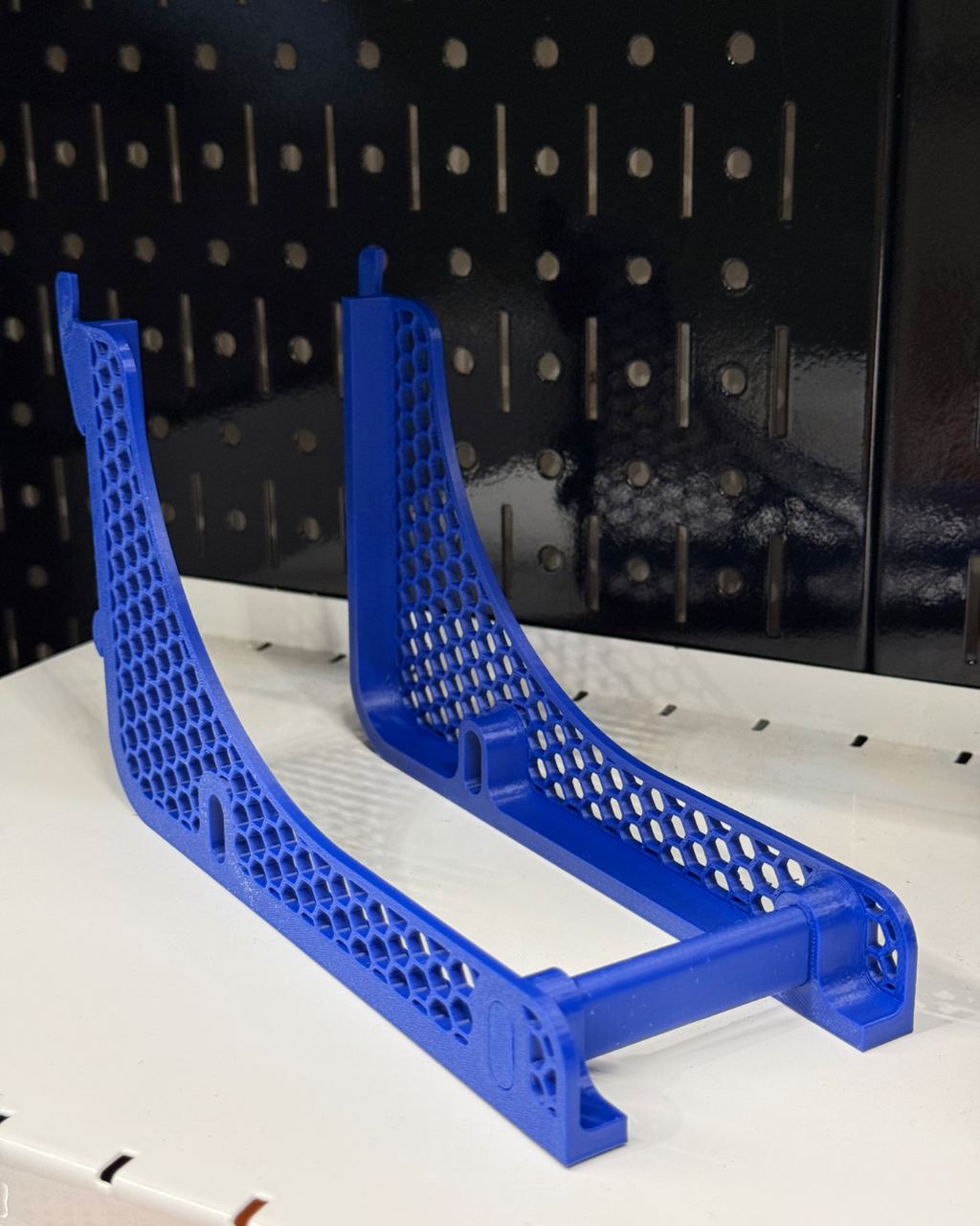 Filament Spool Holder for Wall Control Pegboard