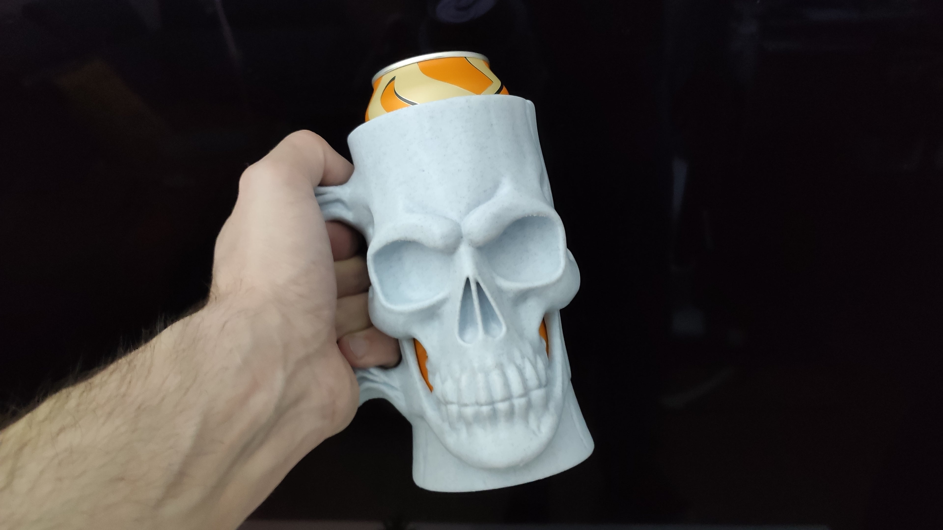 Skull Can Holder (0.5L Cans) - Beer mug
