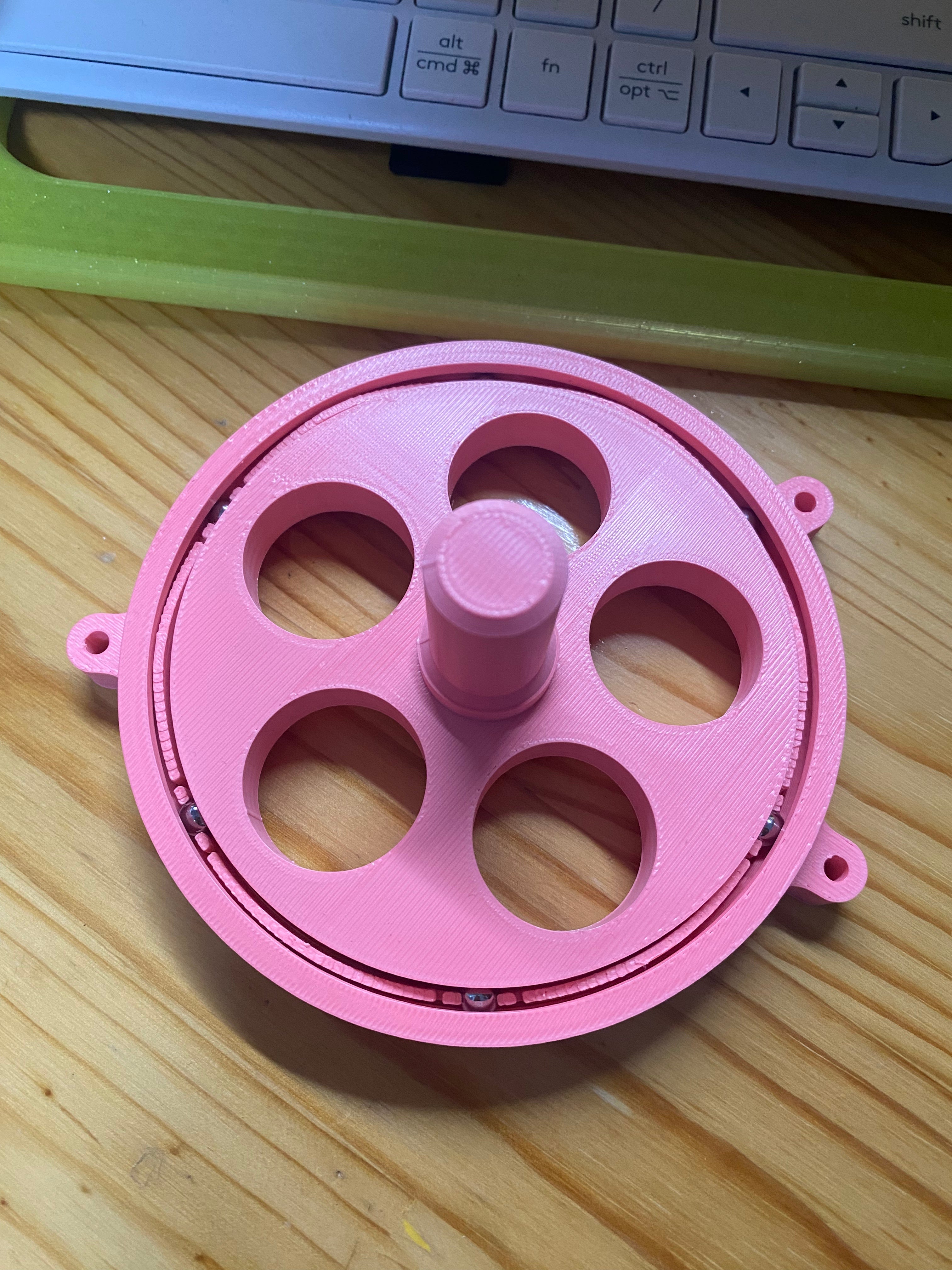 散料座-打印轴承-6mm钢珠