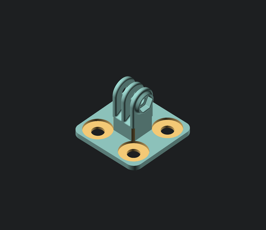 Multiboard Go-Pro Style Mount