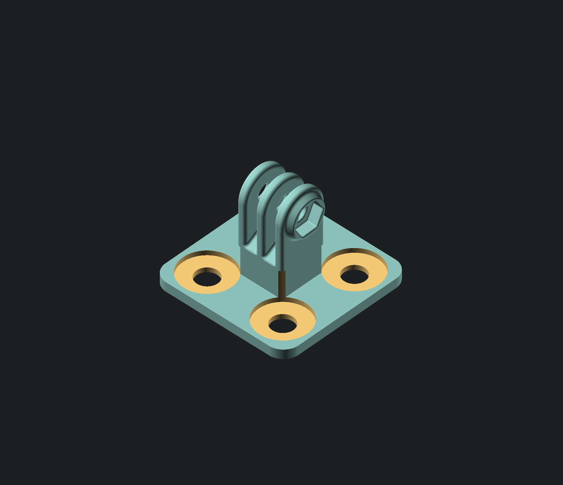 Multiboard Go-Pro Style Mount