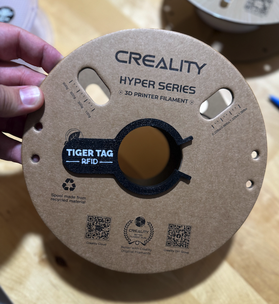 Best Clip RFID TigerTag Universal Filament Spools