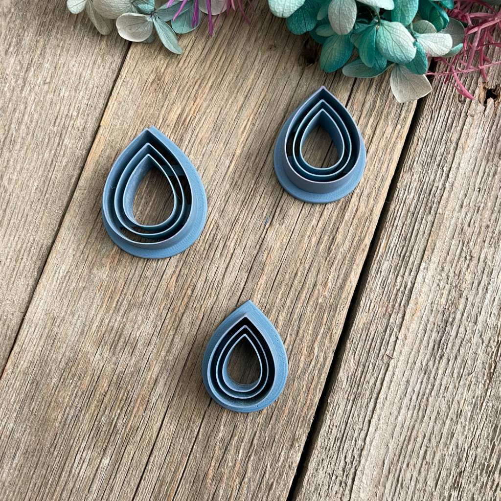 Imprint Dangle Drop Earring Cutters