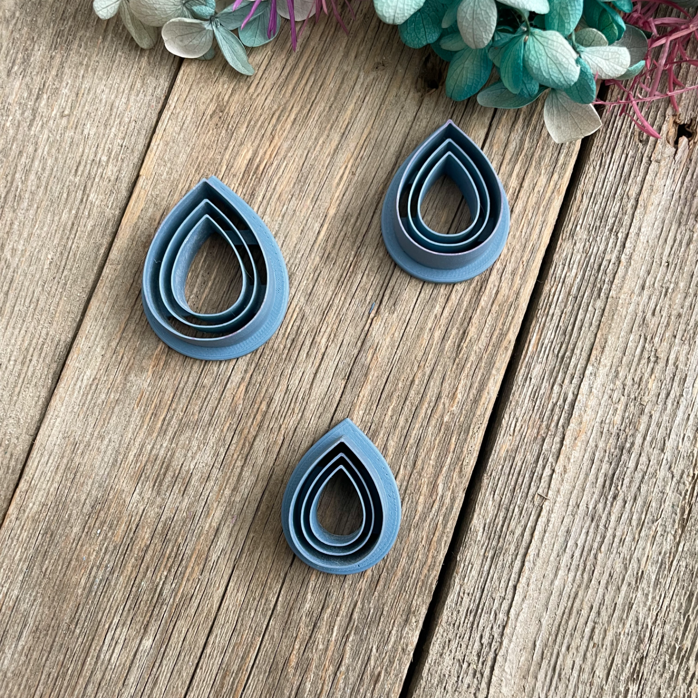 Imprint Dangle Drop Earring Cutters
