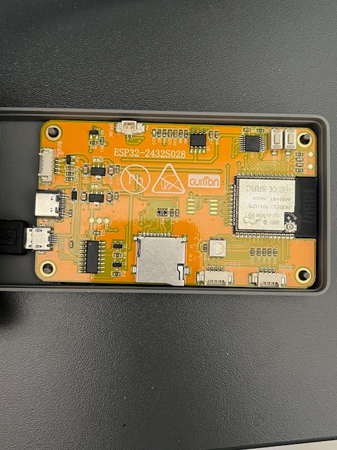 ESP32 CYD 2.8" Dashboard (Wetter, Aktien & Mond)