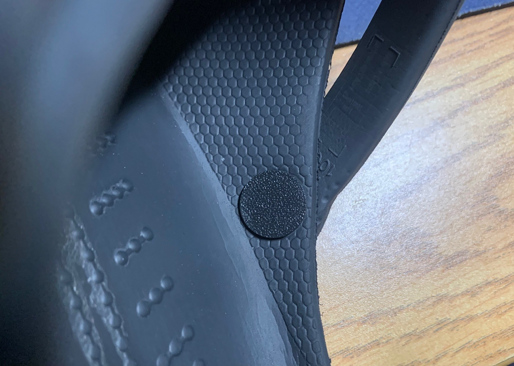 Croc Heel Strap Button