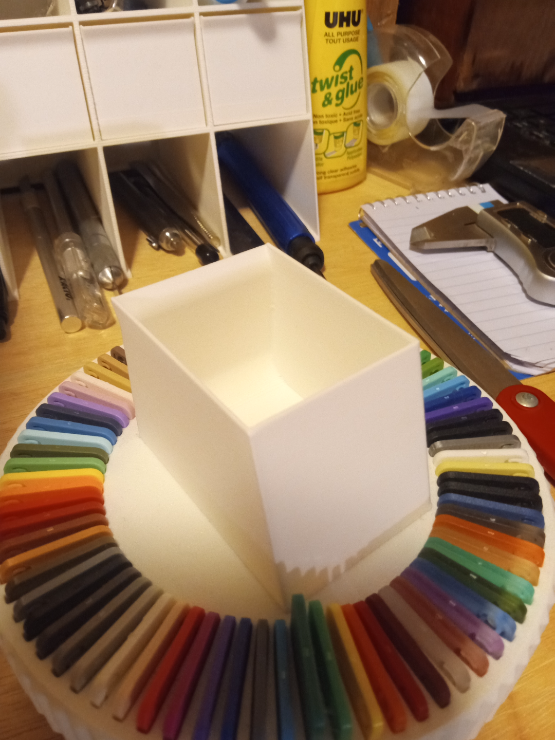 desk organizer shelf