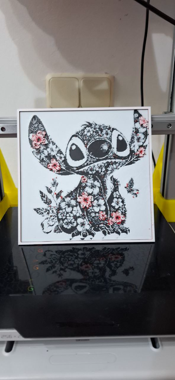 stich con flores