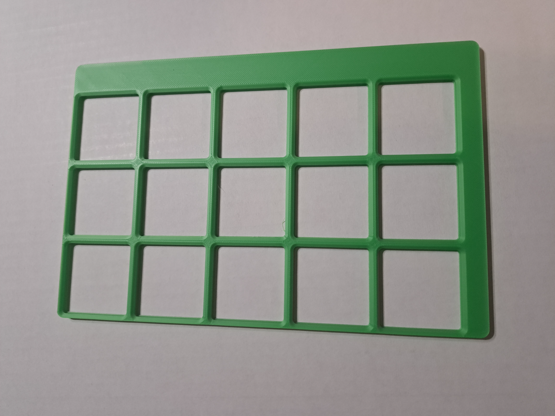 H46X18MWC9 small drawer Gridfinity base (6 piece)