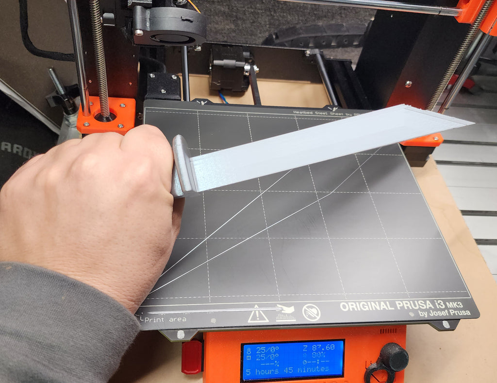Flat Back Tonto Knife - ez print