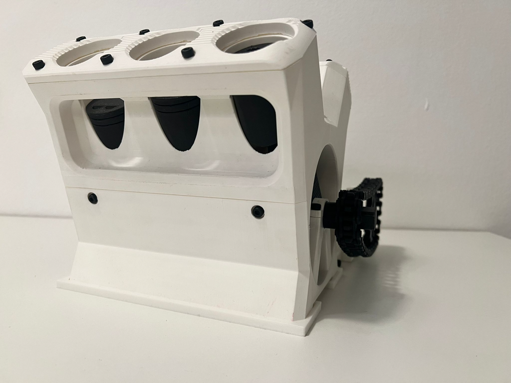V6 Engine - V6 Motor + 4 Gang Schaltgetriebe