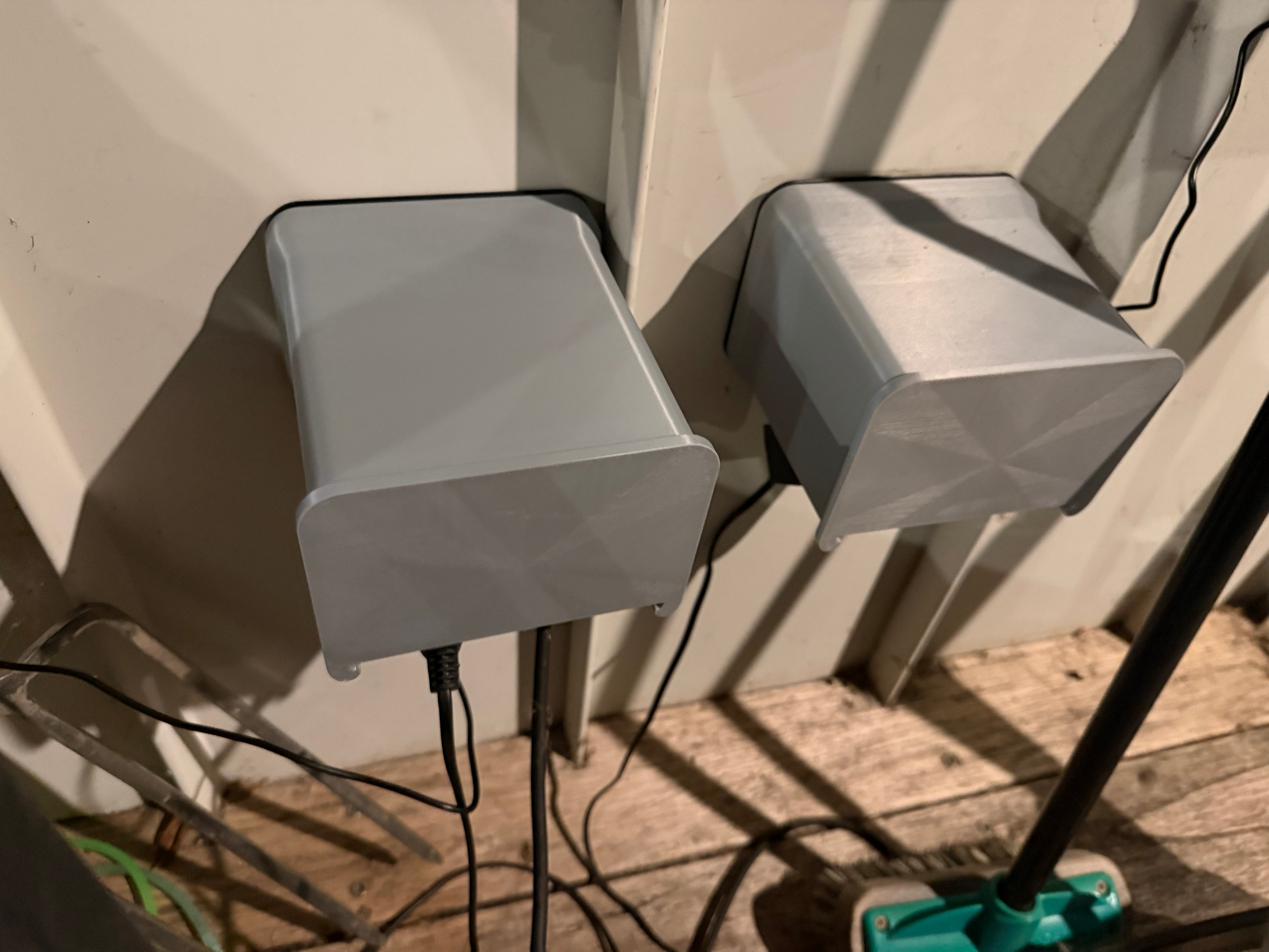 Weather shield for outside power outlet
