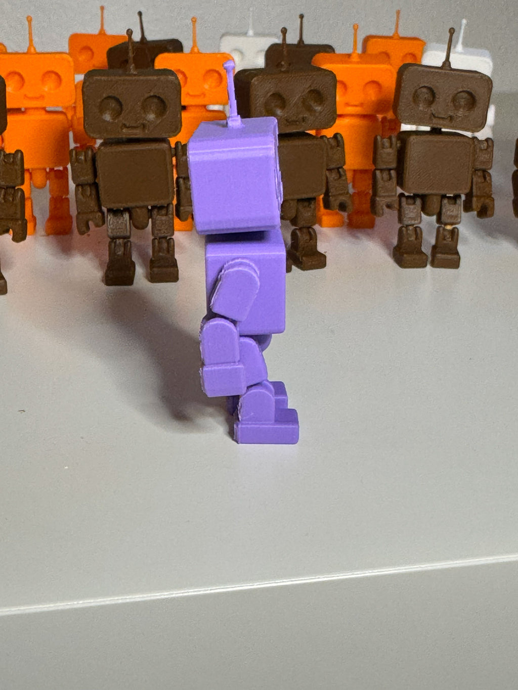 Cute Robot with Articulated Limbs and Head