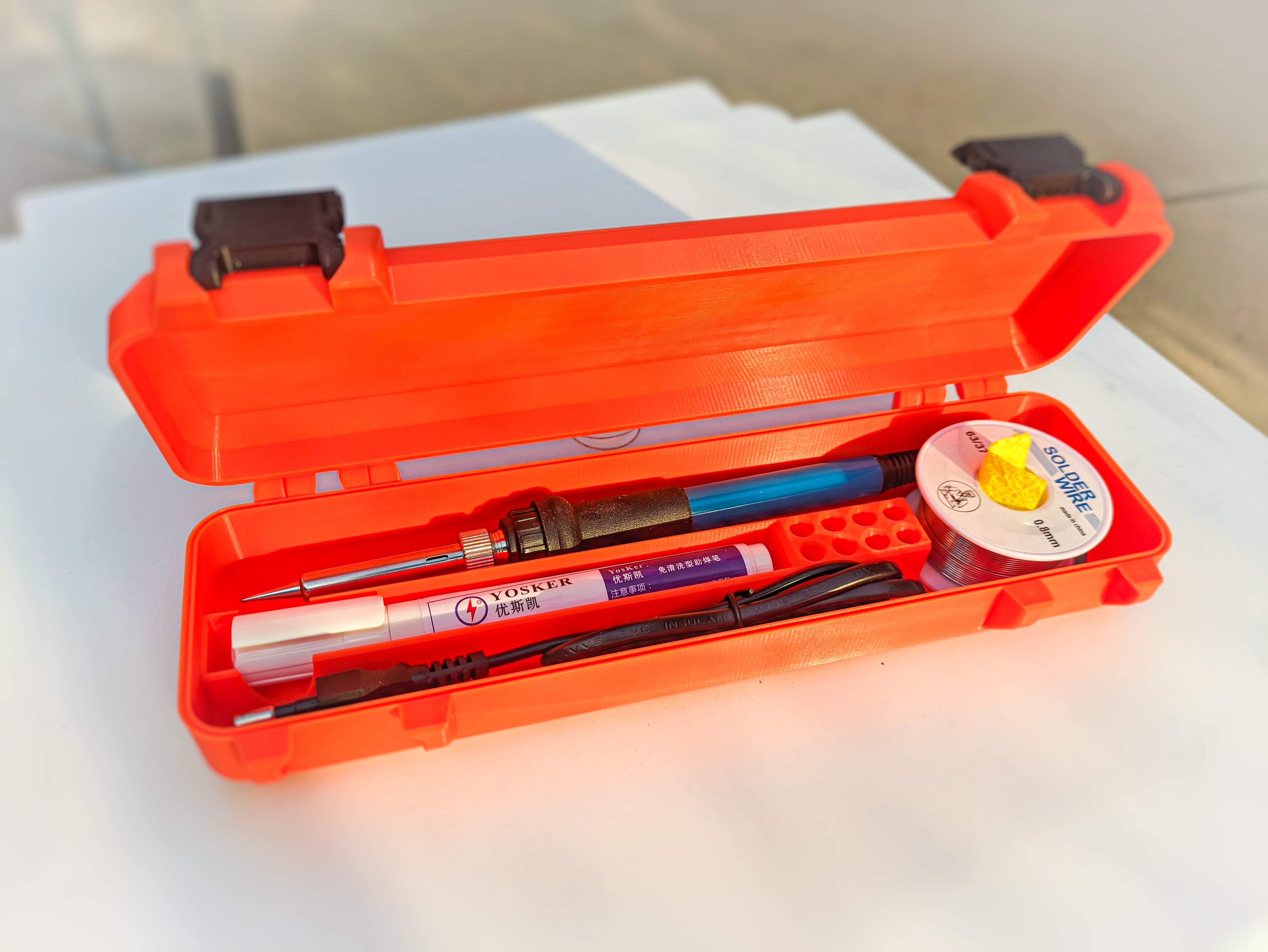 Compact Soldering Iron Case