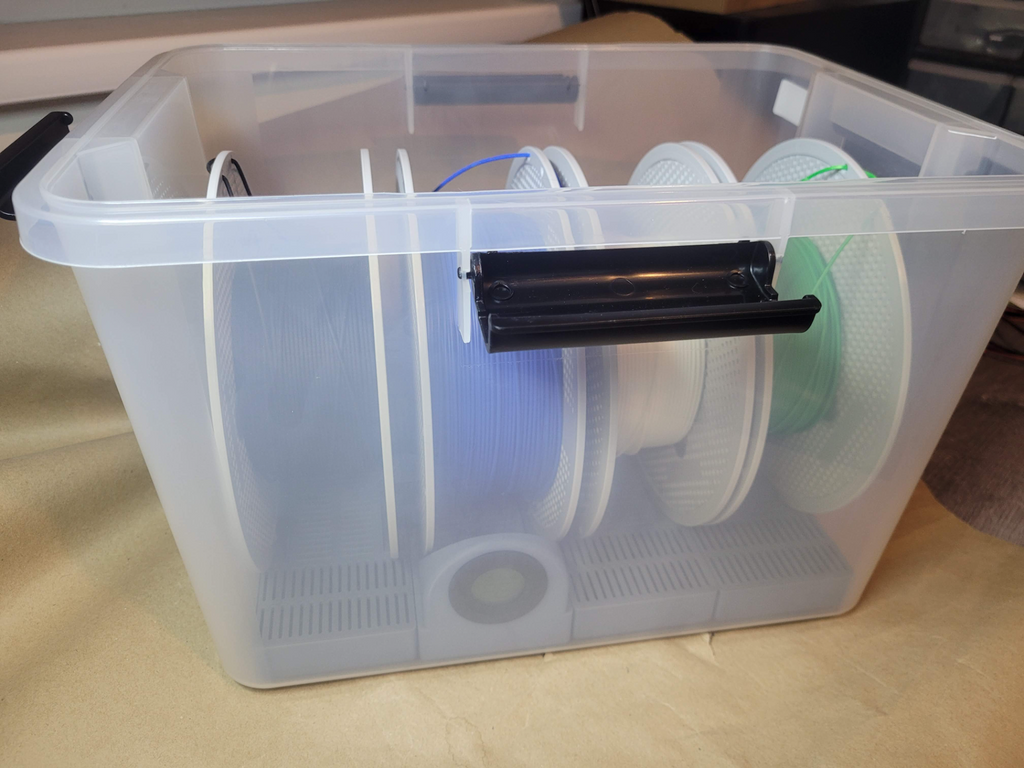 Filament Storage Modular Desiccant Holder
