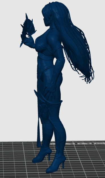 Blue Ninja Lady