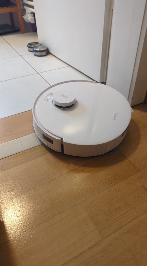 Rampe als Steighilfe für Staubsaugroboter