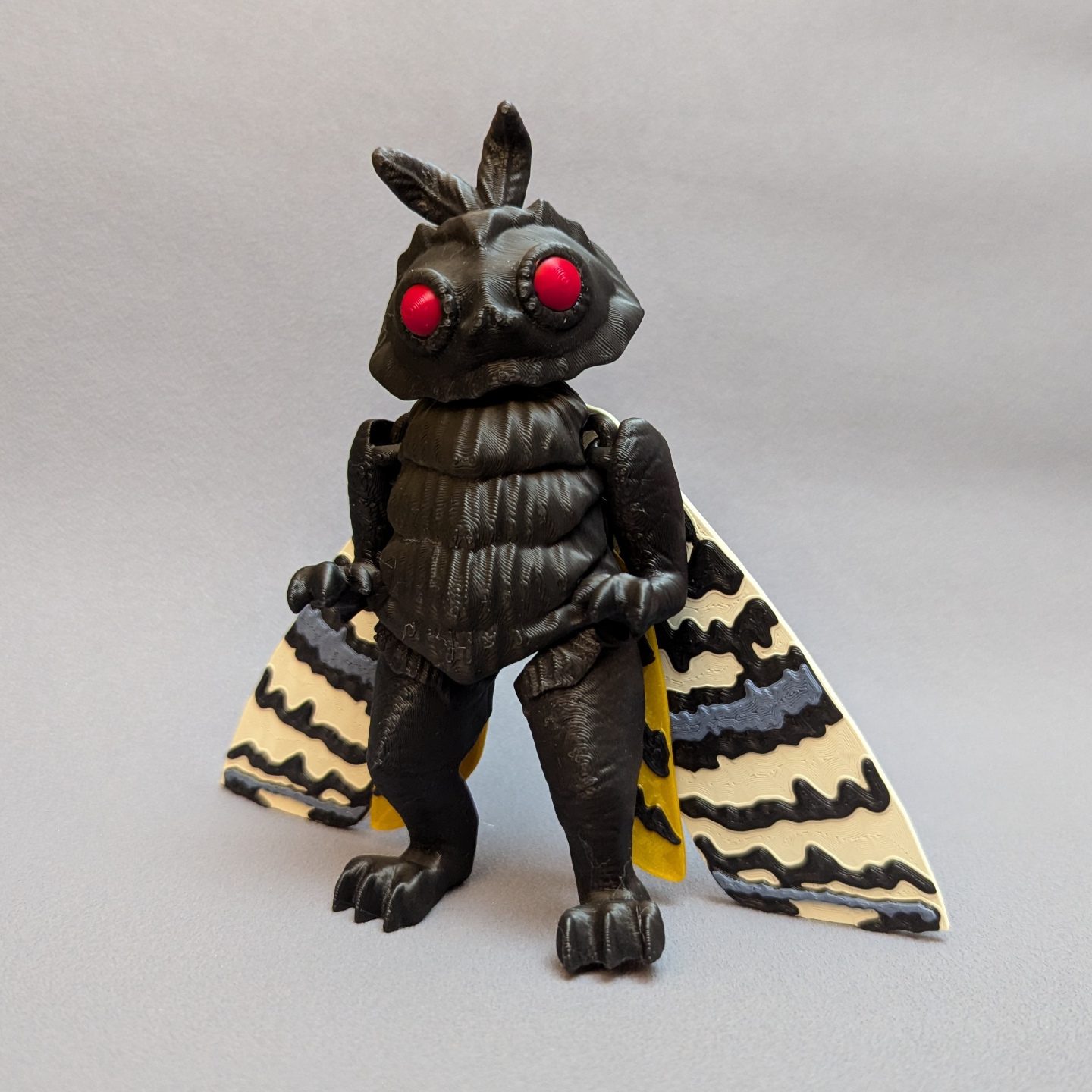 Articulated Mothman Cryptid Monster