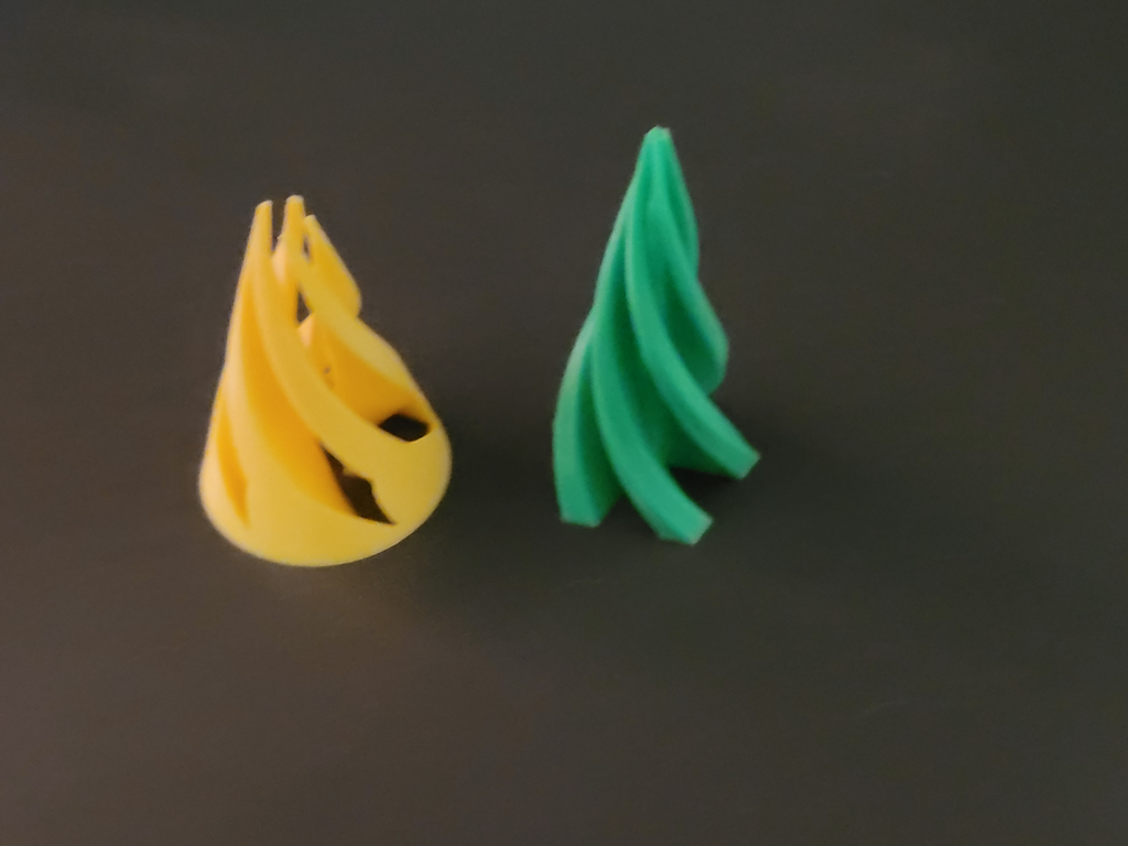 Custom Impossible Passthrough Cone - OpenSCAD